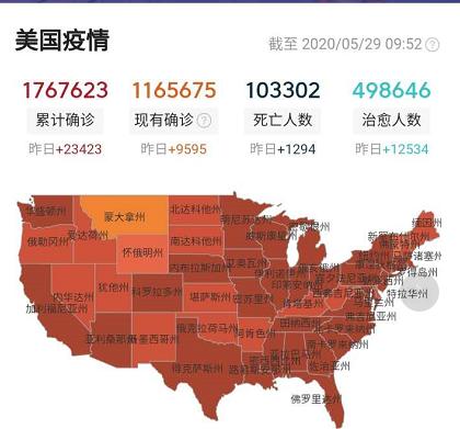 美国新冠疫情最新消息